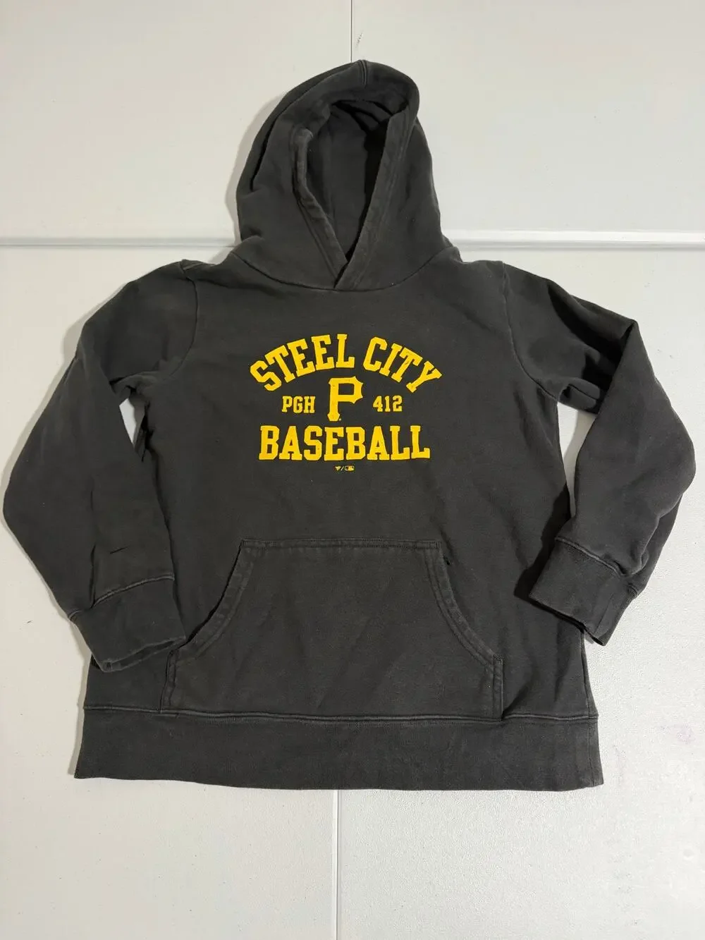 Pittsburgh Pirates Steel City Baseball Hoodie Youth M MLB Fanatics